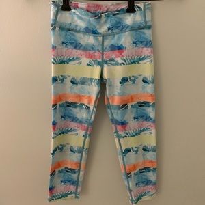 Athleta Girl Colorful Capris